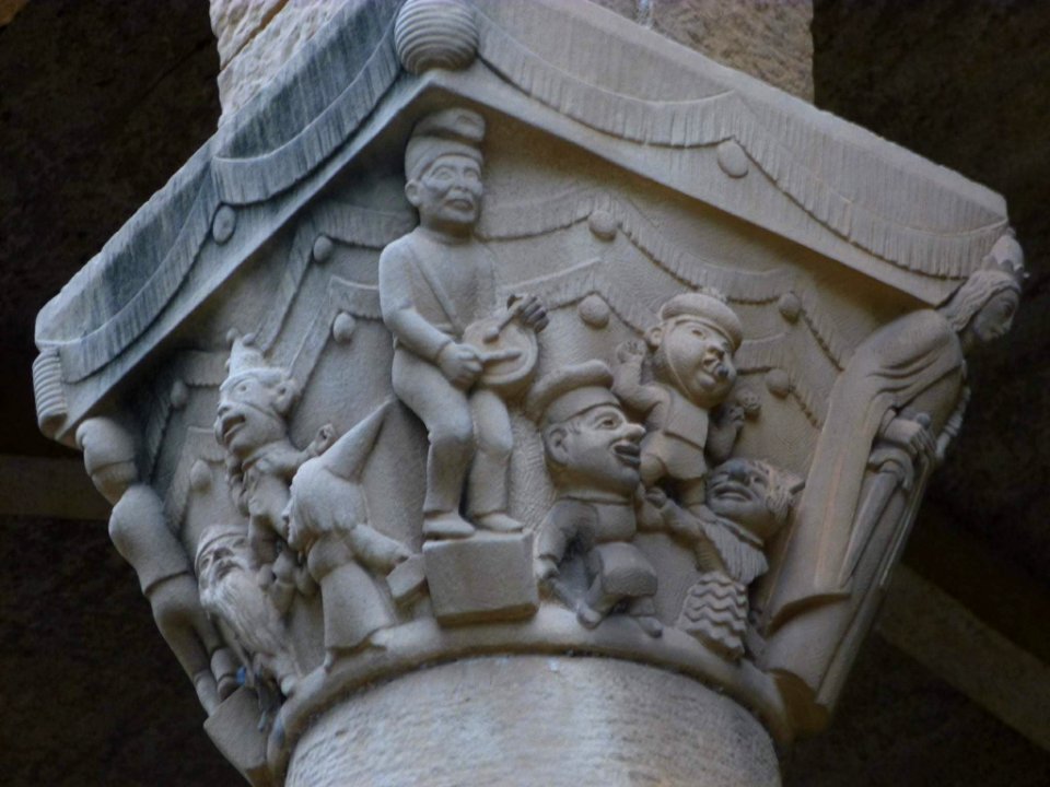 Sabadell - Capiteles de la Iglesia de Sant Salvador 05