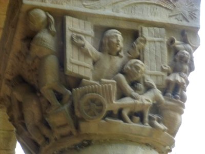 Sabadell - Capiteles de la Iglesia de Sant Salvador 18