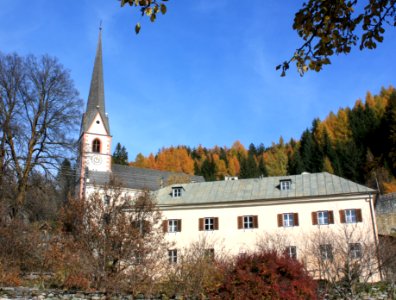 Sagritz - Kirche und Pfarrhof