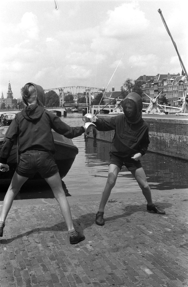 Sabelduel op Amstel (kinderen), Bestanddeelnr 912-7769