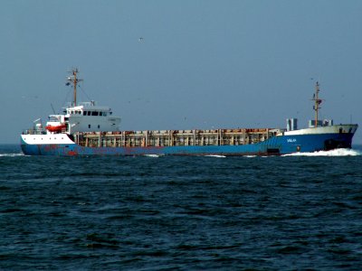 Sabina approaching Port of Rotterdam