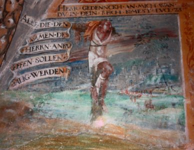 Sagritz - Pfarrkirche - Vorhalle - Rechter Schächter