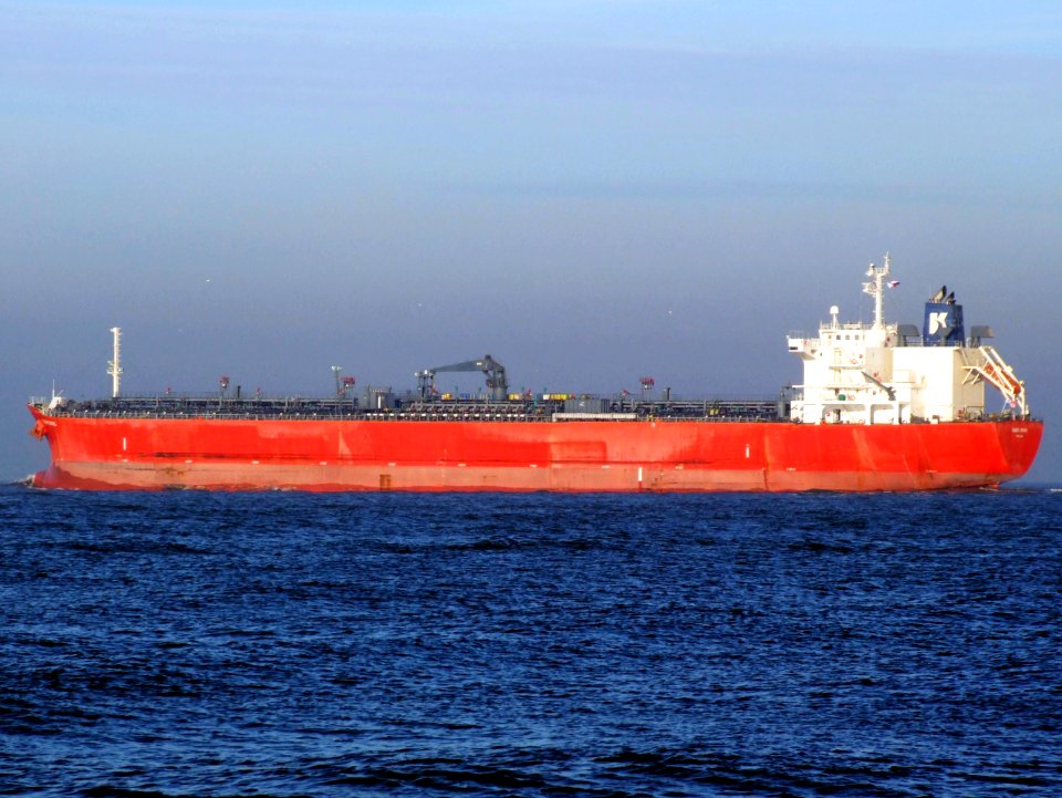 Sabrewing IMO 9278624 p3 leaving Port of Rotterdam, Holland 21-Dec-2007