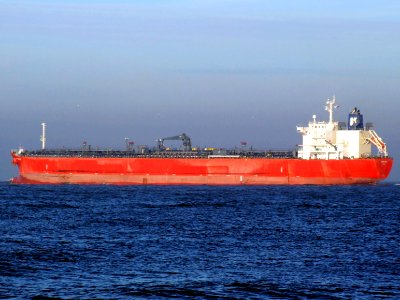 Sabrewing IMO 9278624 p3 leaving Port of Rotterdam, Holland 21-Dec-2007