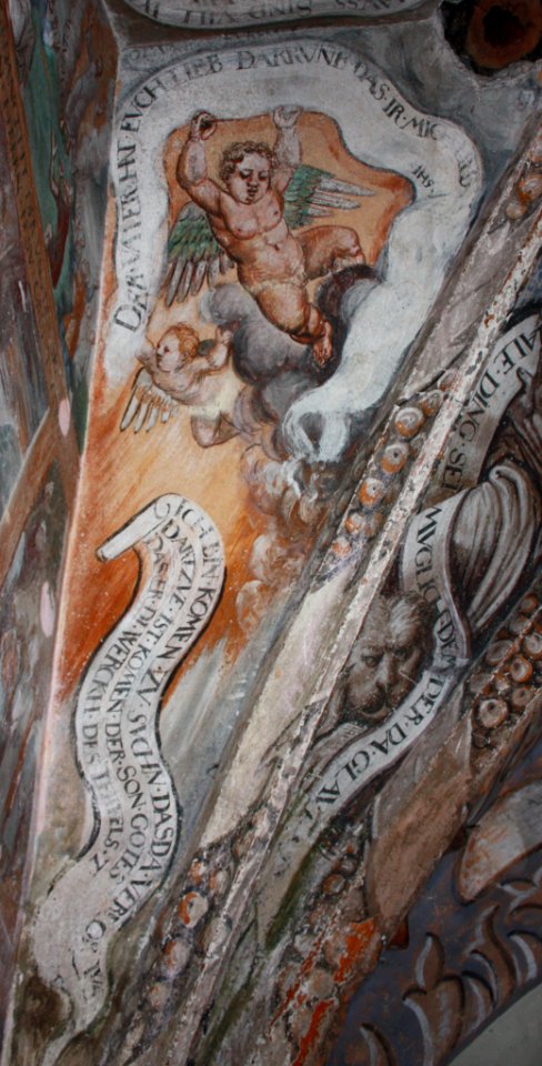 Sagritz - Pfarrkirche - Vorhalle - Engel3