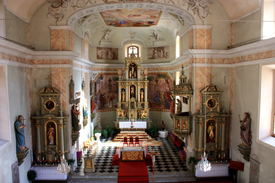 Sagritz - pfarrkirche - Innenansicht2
