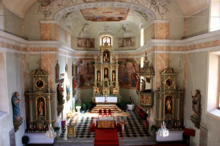 Sagritz - pfarrkirche - Innenansicht2