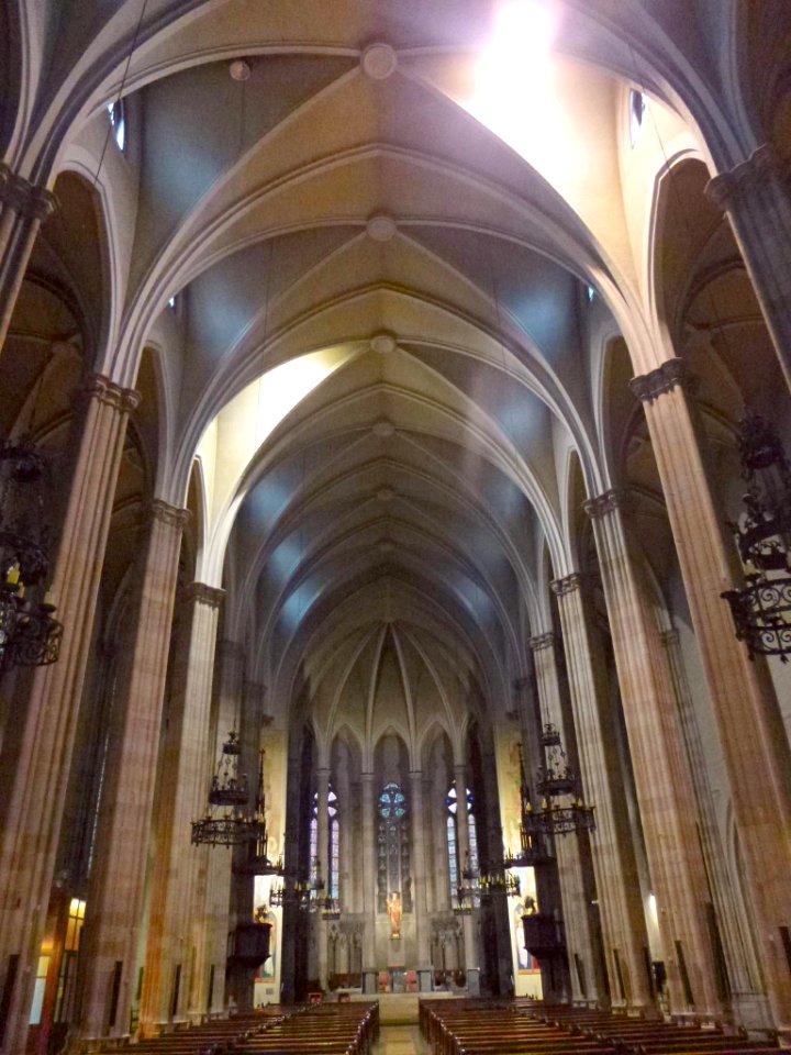 Sabadell - Iglesia de Sant Feliu (Sant Fèlix), interiores 01