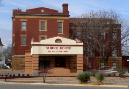 Sabine House (Garden City) from NE 1