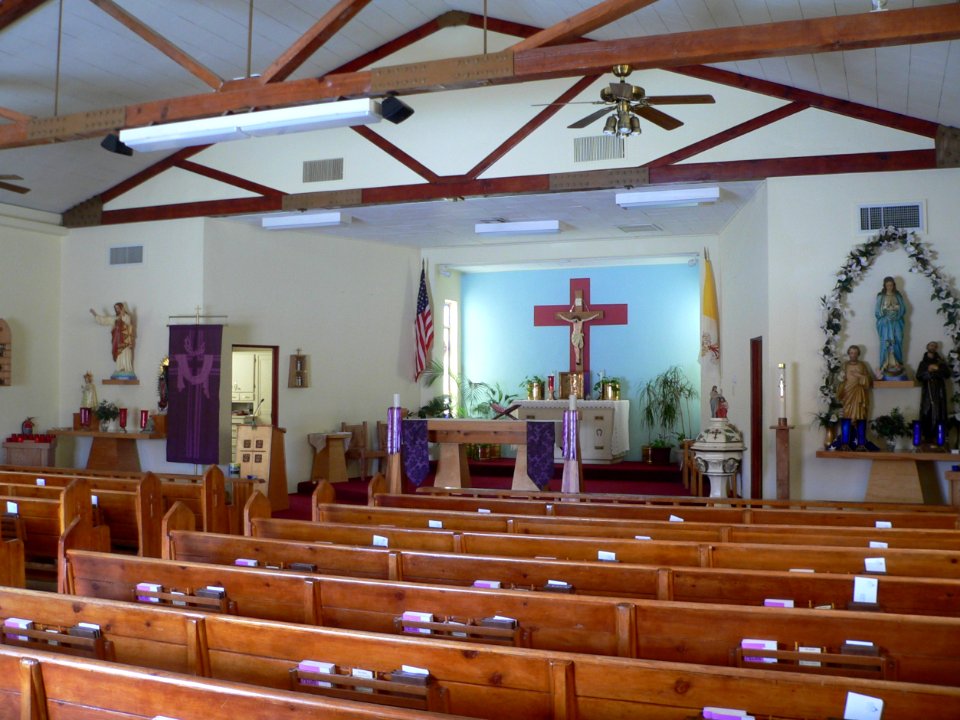 Sacred Heart church (Tombstone AZ) interior 1