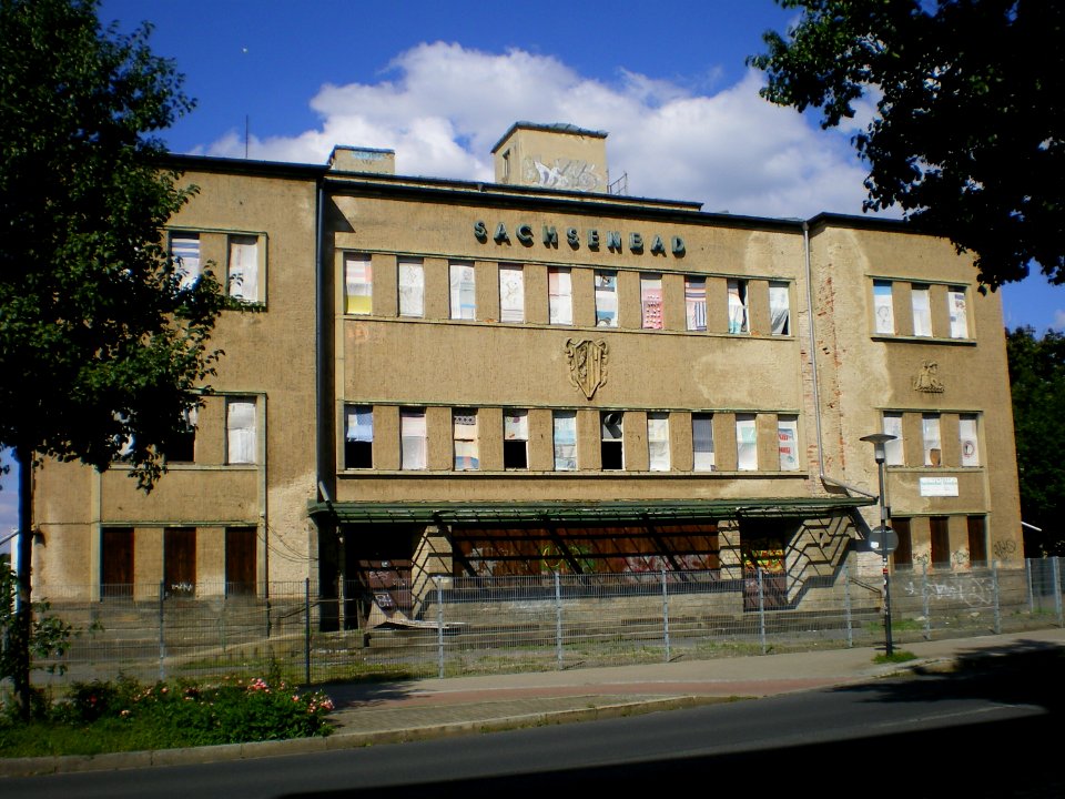 Sachsenbad Eingangsbereich