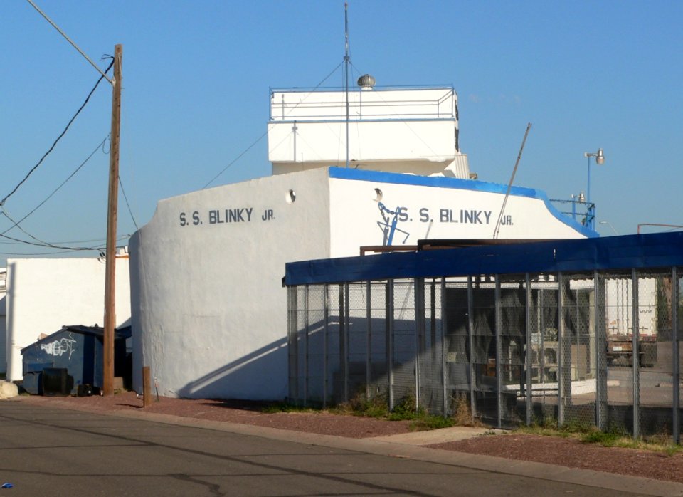 S.S. Blinky building from SE 1