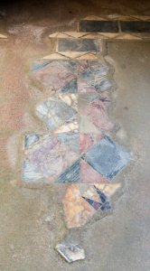 Sectile opus pavement House of the Skeleton Herculaneum