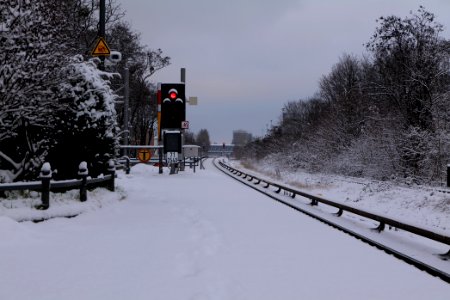 S Friedenau with snow 2021-01-30 05