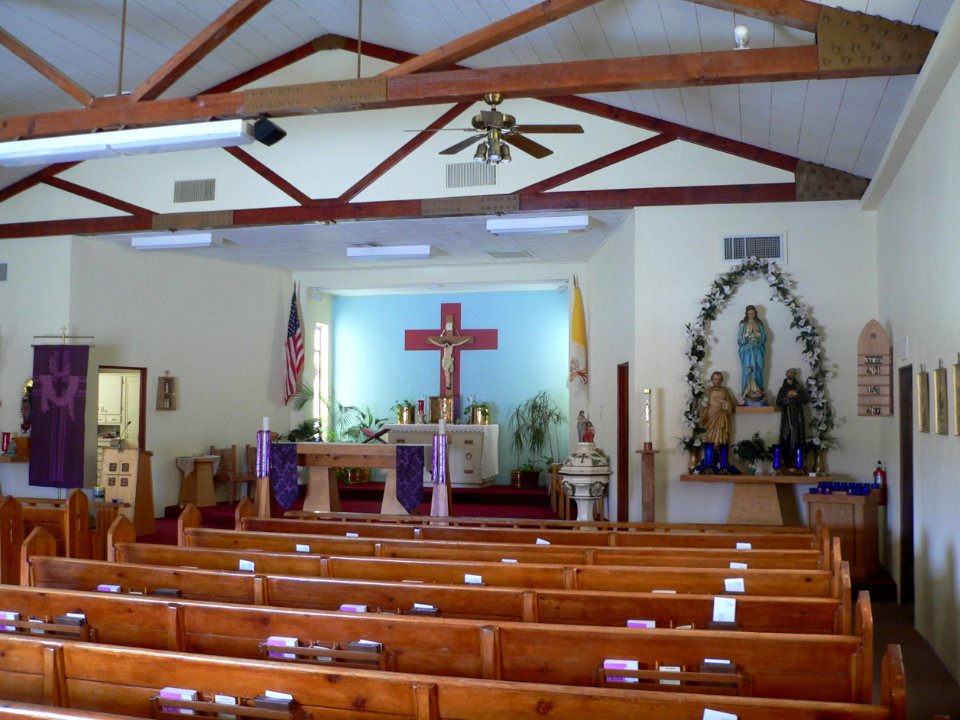Sacred Heart church (Tombstone AZ) interior 2