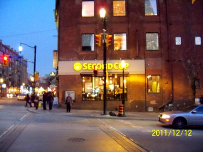 Second Cup at Church and Front streets, Toronto -a
