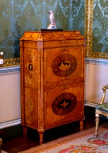 Secretaire by Thomas Chippendale, 1770s, State Bedroom - Harewood House - West Yorkshire, England - DSC01819