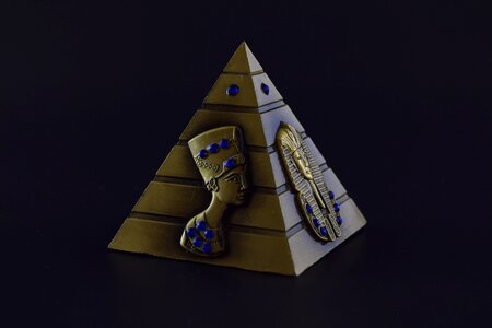 Egypt pyramid gold