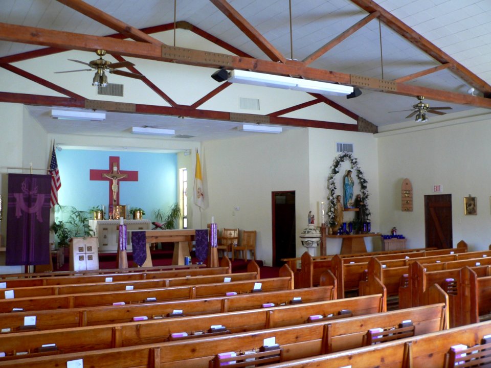 Sacred Heart church (Tombstone AZ) interior 4