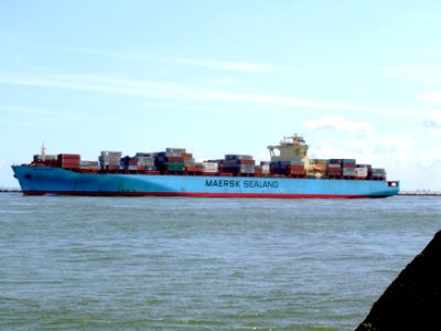 Sealand Michigan p6 approaching Port of Rotterdam, Holland 08-Jul-2007