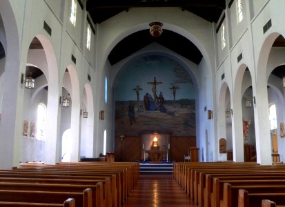 Sacred Heart Cathedral (Dodge City) interior 1