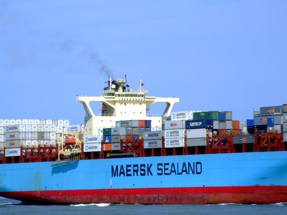 Sealand New York p10 approaching Port of Rotterdam, Holland 08-Jul-2007