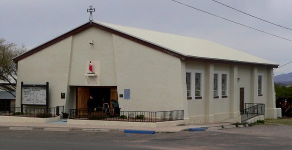 Sacred Heart church (Tombstone AZ) from S 1