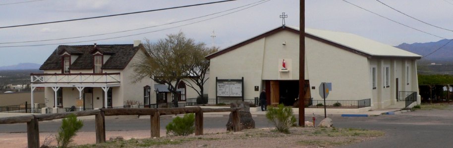 Sacred Heart complex (Tombstone AZ) from S 1