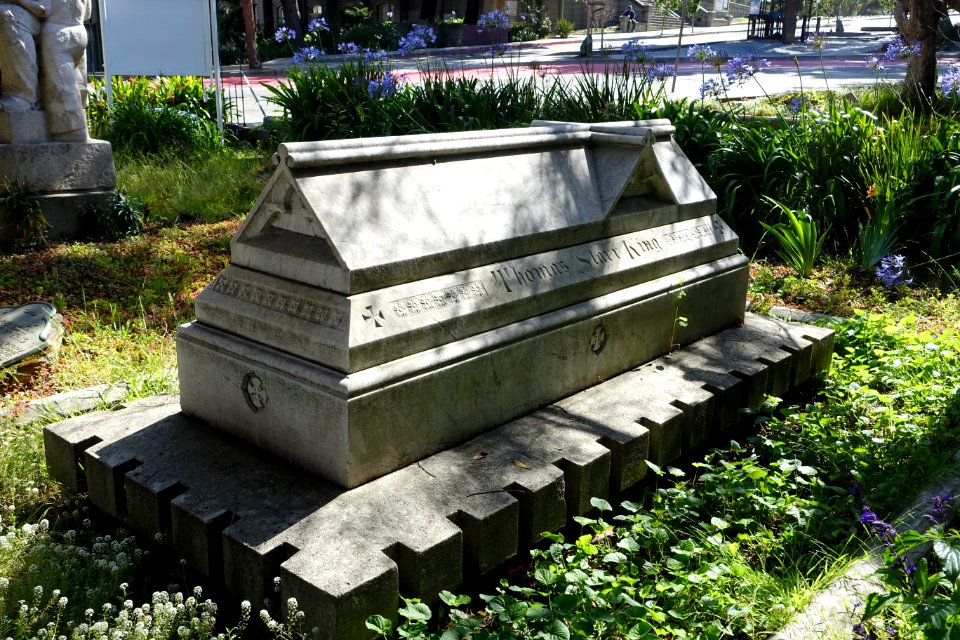 Sarcophagus of Thomas Starr King - San Francisco, CA - DSC05117