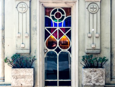 Sarcophagus door in Consolata Cemetery 2