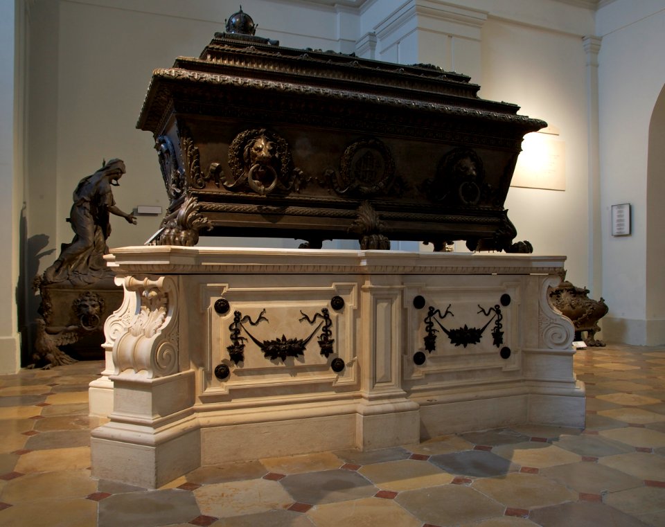 Sarcophagus Ferdinand 1 of Austria Kaisergruft Vienna