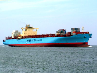 Sealand Michigan p5 approaching Port of Rotterdam, Holland 20-May-2007