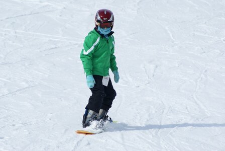 Sport snow snowboarding