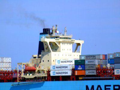 Sealand New York p15 approaching Port of Rotterdam, Holland 08-Jul-2007