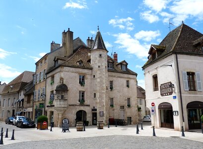 Tourism middle ages burgundy photo
