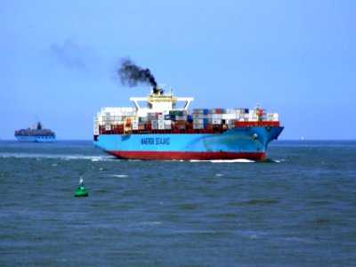 Sealand New York p02 approaching Port of Rotterdam, Holland 08-Jul-2007