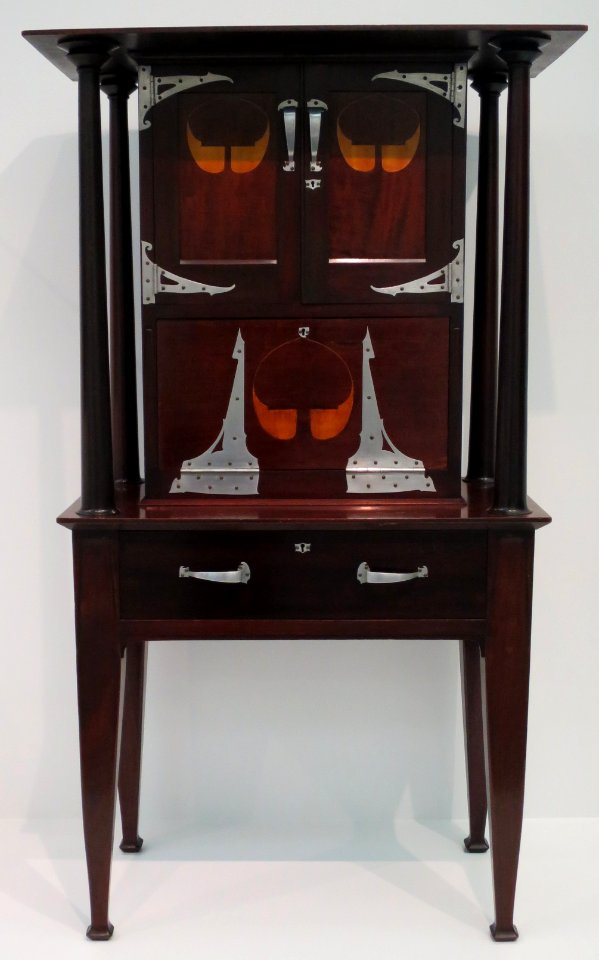 Secretary, 1901, for 'The Officers' Ideal Quarters', 1901 London Earl's Court Military Exhibition, Harry Napper designer