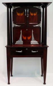 Secretary, 1901, for 'The Officers' Ideal Quarters', 1901 London Earl's Court Military Exhibition, Harry Napper designer