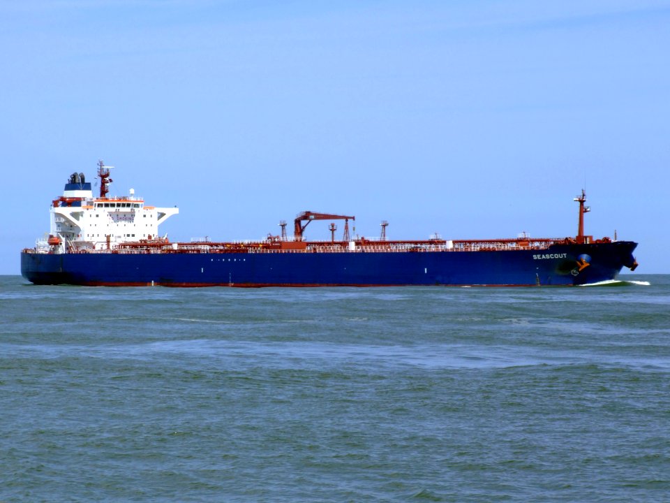 Seascout p4 approaching Port of Rotterdam, Holland 08-Jul-2007