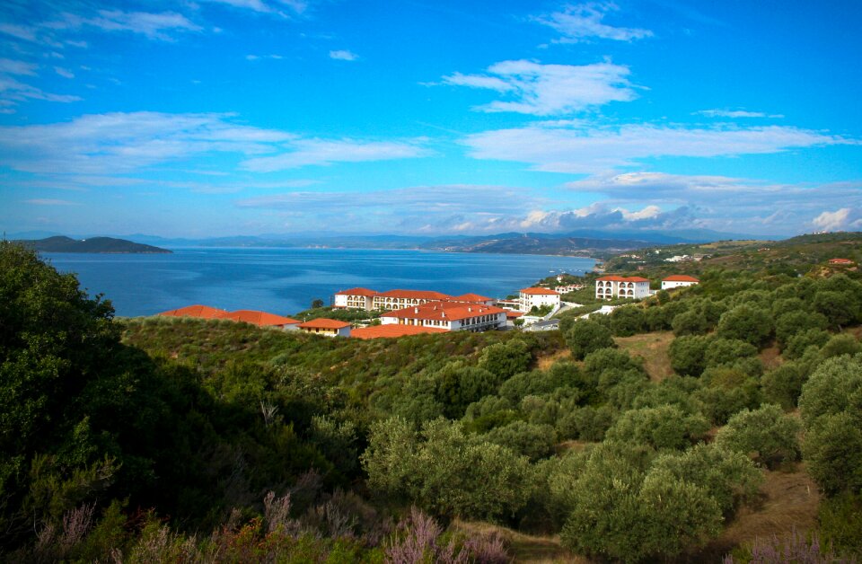 Hotel house landscape