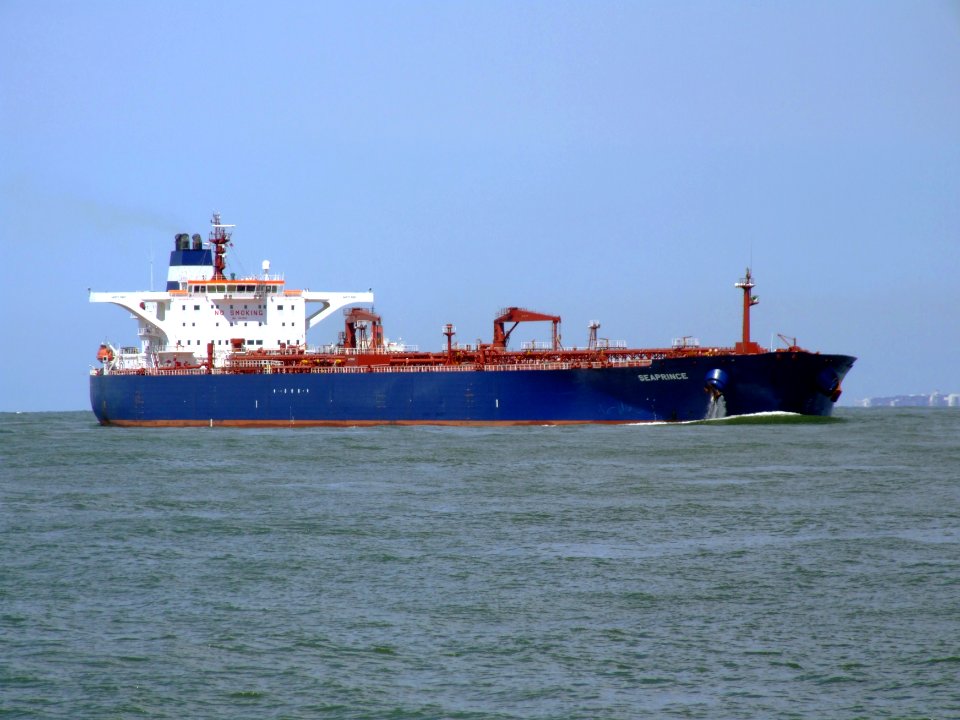 Seaprince p2 approaching Port of Rotterdam, Holland 08-Jul-2007