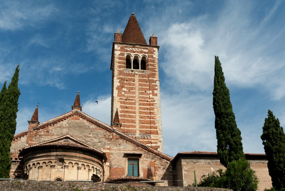 Santissima Trinità, Verona dal SE