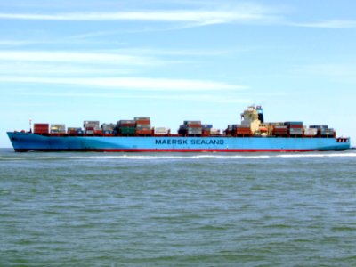 Sealand Michigan p7 approaching Port of Rotterdam, Holland 08-Jul-2007