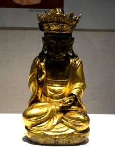 Seated Bodhisattva in Songam Museum