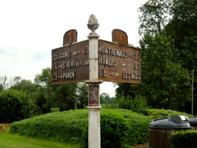 Saosnes (Sarthe) plaques de cocher