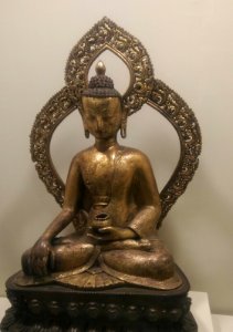 Seated Budha figure