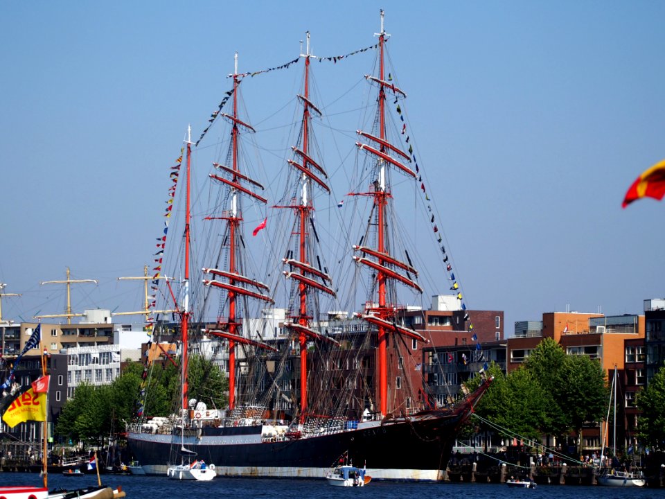 Sedov (ship, 1921), Port of Amsterdam, pic2