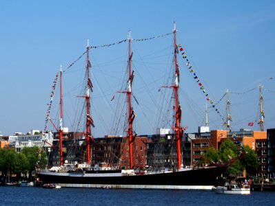 Sedov (ship, 1921), Port of Amsterdam, pic1