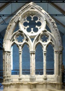 Section of the original facade, Archbiship's Pallace Museum, Trondheim