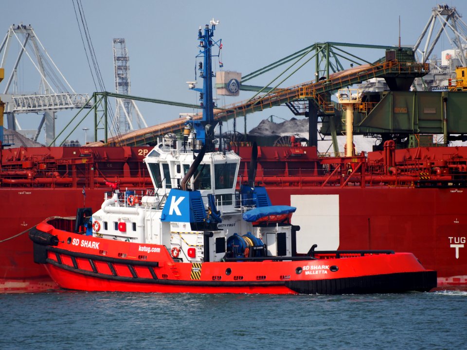 SD SHARK, IMO 9410715 in the Mississippi harbor, Port of Rotterdam, pic8